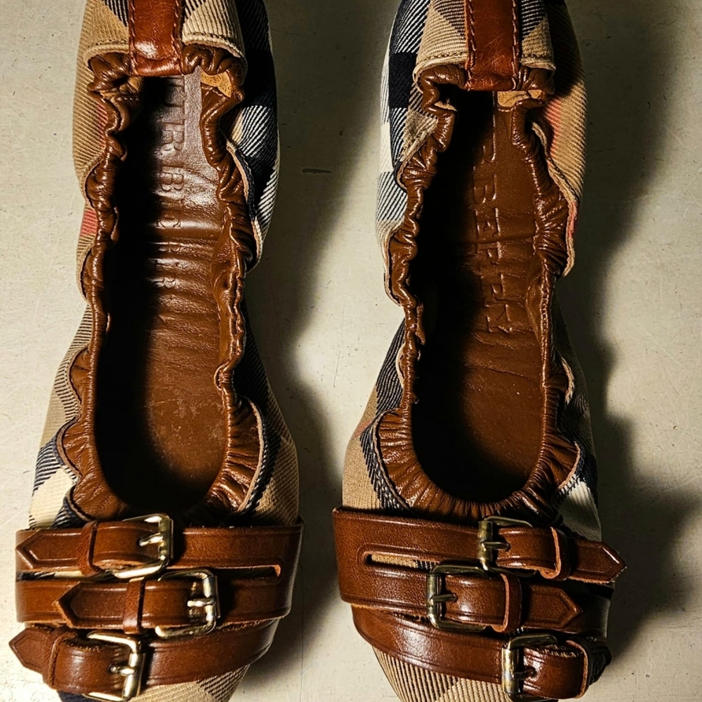Ballerina style shoes, for a slim foot, size 37